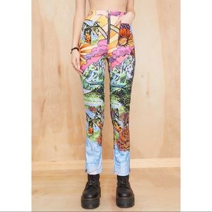 Dolls Kill California Dreaming pants 🌈